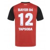 Bayer Leverkusen Edmond Tapsoba #12 Hemmatröja 2024-25 Korta ärmar